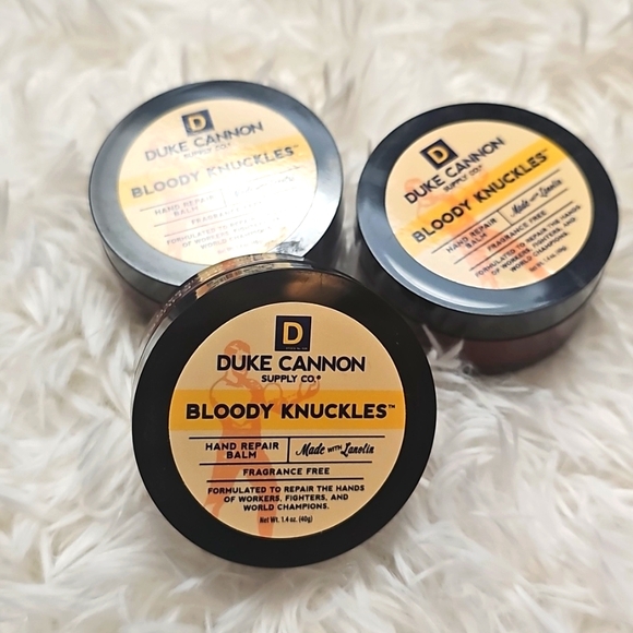 DUKE CANNON Bloody Knuckles Hand Repair Balm With Lanolin Fragrance Free - Picture 1 of 4